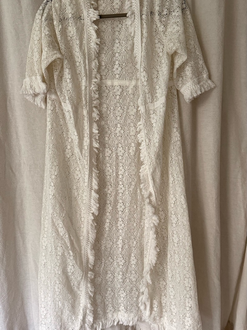 Boho Lace Duster